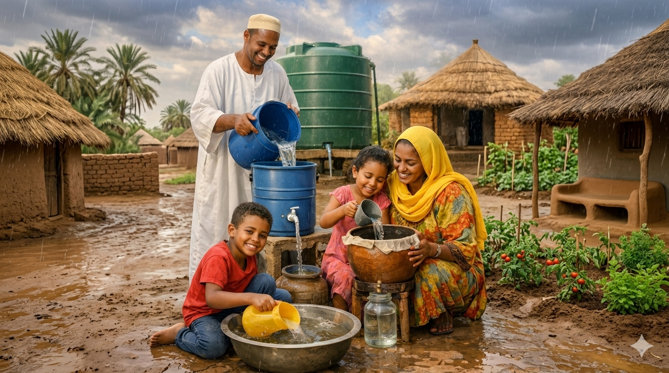 Turbid water Sudan